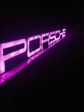 Insegna Luminosa PORSCHE 150cm