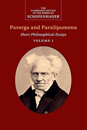 Schopenhauer parerga and - and,