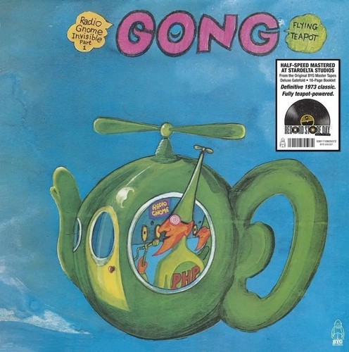 Vinile gong flying teapot - -,