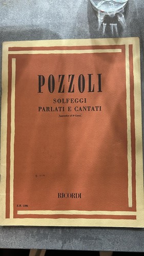 Spartito pozzoli solfeggi - spartito,