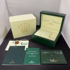 ROLEX Watch Box Case 39137.04 Libretto (2009) di Milgauss 100% Autentico YZ5146