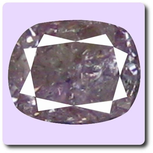 Diamante rosa viola 04 cts - rosa,
