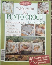 CAPOLAVORI DEL PUNTO CROCE - ENCICLOPEDIA - LIBRO N. 23
