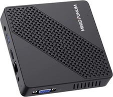 MINISFORUM Mini PC  4GB DDR4 64GB Celoren N4020 PERFETTO per uso DA UFFICIO