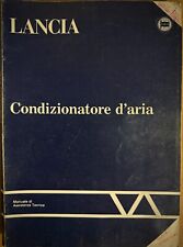 LANCIA- Condizionatore d' aria- Manuale originale Assistenza Tecnica-Maggio 1983