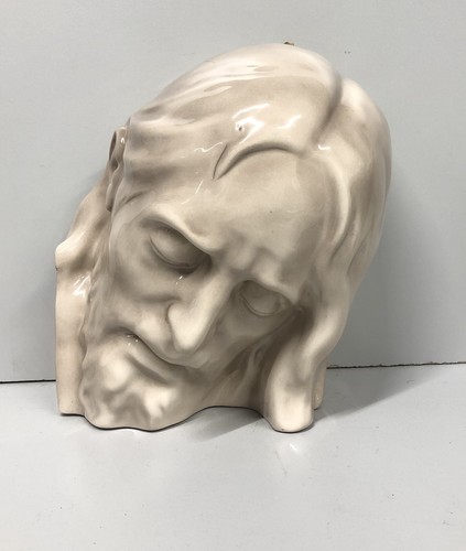 Antica testa volto ceramica - testa,