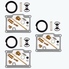 3x Kit completo di riparazione carburatore per Kawasaki H1 500 # 1969-1975