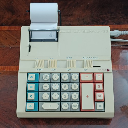 Olivetti divisumma con - divisumma,