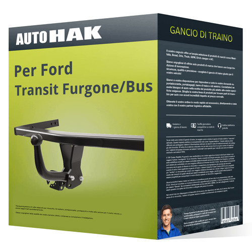 Gancio traino adatto per ford - traino,