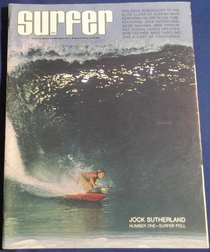 Surfer magazine sept 1970 - sept,