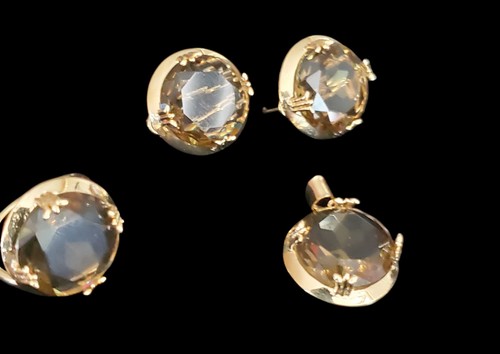 Set gioielli champagne - set,