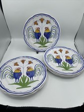Set 6 piatti gallo italiani