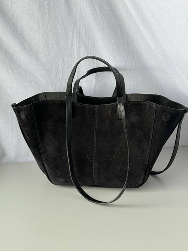 Borsa pelle scamosciata - borsa,