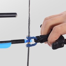 Fissa le tue frecce con anello D in alluminio leggero - ideale per la caccia