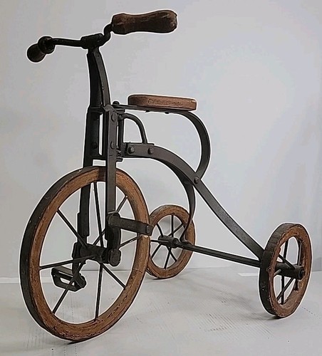 Triciclo stile antico ferro - stile, antico,