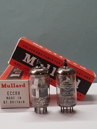 Valvole mullard ecc88 - valvole,