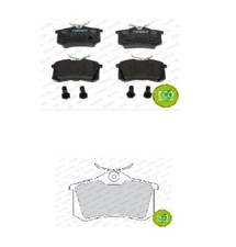 Kit pastiglie freno post - kit,