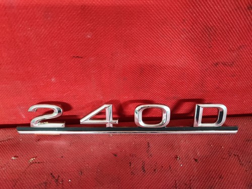 Mercedes benz 240d w123 badge - benz,