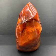 Torcia agata rossa naturale