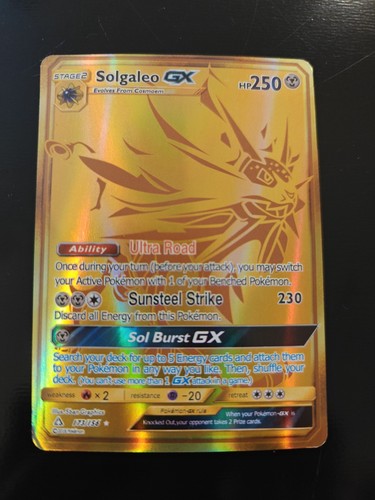 Solgaleo gold - gold,