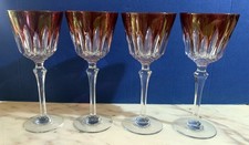 4x vintage set BICCHIERI da