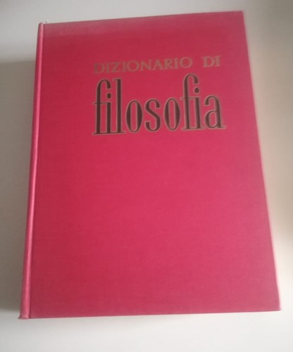 Dizionario fisolofia autore - fisolofia,