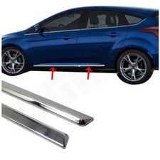 4 BAGUETTES LATERALES CHROME DACIA DUSTER AMBIANCE LAUREATE PRESTIGE 2010 A 2017