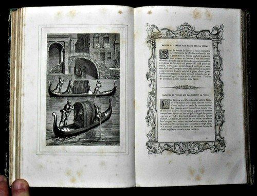 1859 antica xilografia barche - 1859.antica, xilografia:barche