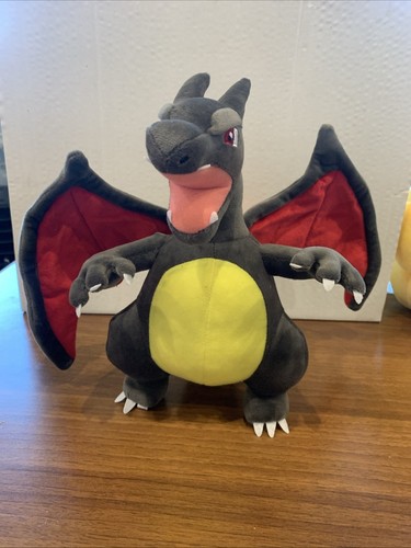 Charizard shiny nero peluche - charizard,