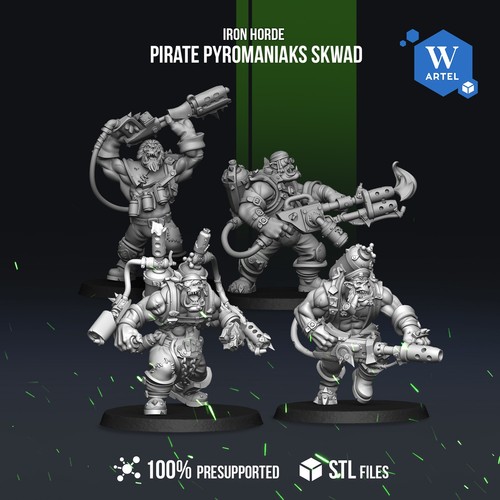 Artel orda ferro pirata - w, ferro: