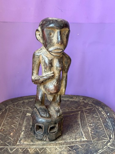 Figurina antenato lega vintage - figurina,