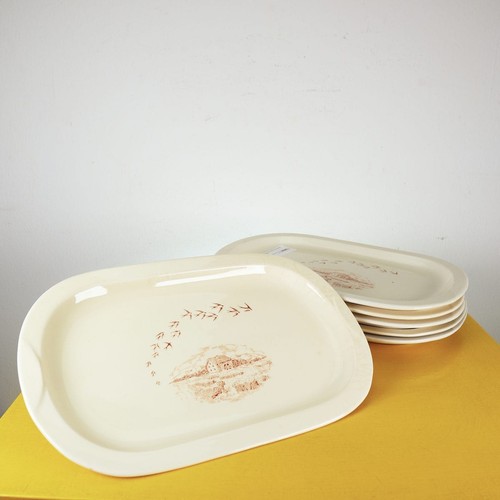 Piatti ovali ceramica - piatti, in