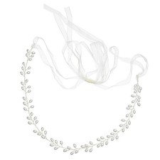  Semplice abito da sposa perla