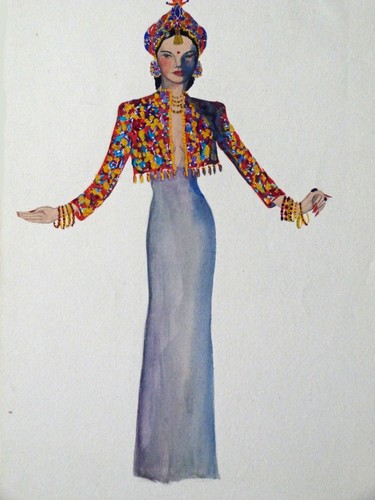 Illustrazione moda originale
