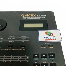 KAWAI Q-80EX Digital Midi Sequencer Emulator Floppy digitale usato [Testato]
