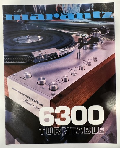 Brochure vintage marantz - brochure,