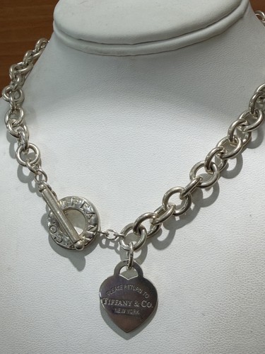 Collana con cuore - , argento