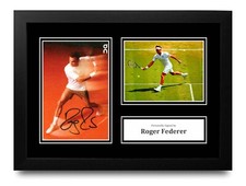 Roger Federer firmato A4