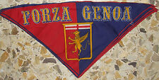 SCIARPA SCARF BANDIERA BANDANA FLAG CALCIO ULTRAS GENOA POLIESTERE 