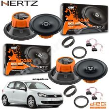 Kit 4 Casse Altoparlanti Hertz DCX Anteriori e Posteriori Volkswagen Golf 6 (VI)