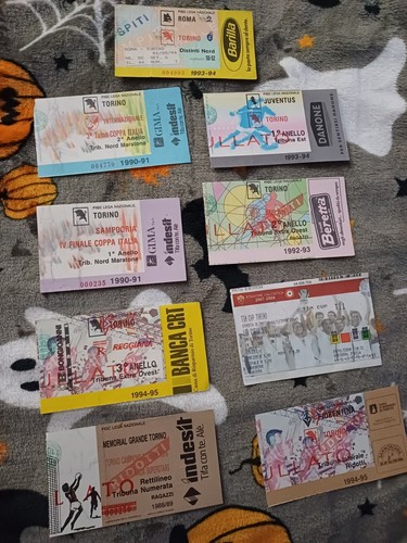 Lotto biglietti stadio calcio - biglietti,
