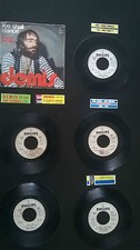 Lotto lot DEMIS ROUSSOS  6 dischi promo jb RARE + 5 stickers Juke Box  1971/75