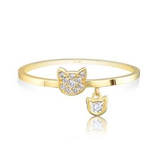 Anello a fascia in vero oro