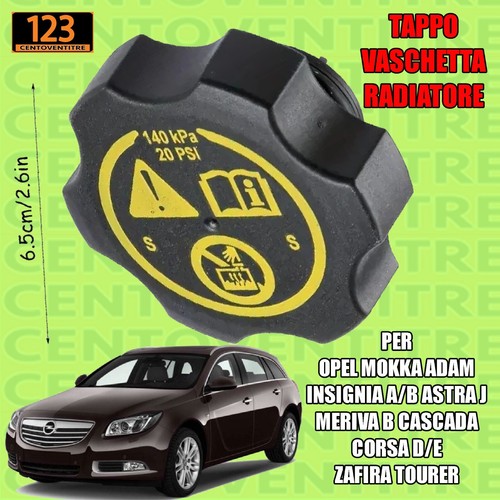 Tappo serbatoio radiatore - tappo, opel