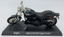 Moto Maisto 2002 FXSTB Night Train Scala 1:18 Modellismo Statico Harley Davidson