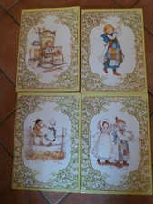 LOTTO 4 MAXI QUADERNI HOLLY HOBBIE AUGURI MONDADORI A QUADRETTI  NUOVI