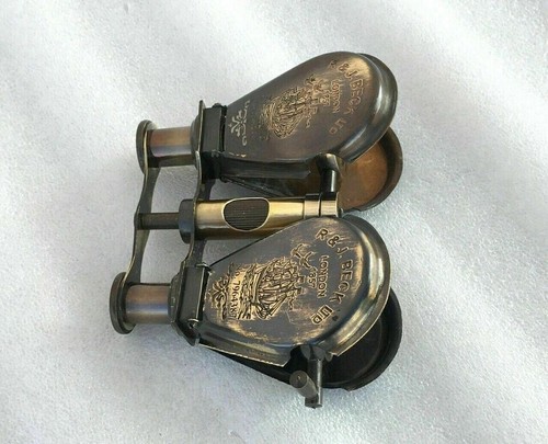 Antico binocolo monocolo