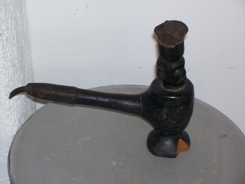 Antica pipa epoca - antica,