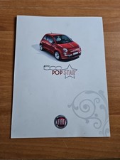Fiat 500 Pop Star Depliant 4 Pg 02/2012