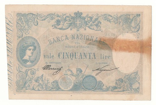 Lire banca nazionale nel - 50,
